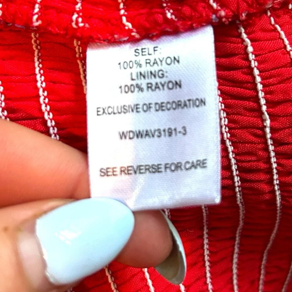 Lost + Wander Still On Vacay Mini Dress Red Sleeveless Size XS Tropical Print - Picture 13 of 15